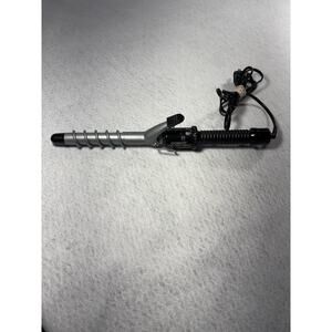 Conair Instant Heat 3/4" Spiral Curling Iron - Silver/Black - 25 Heat Settings